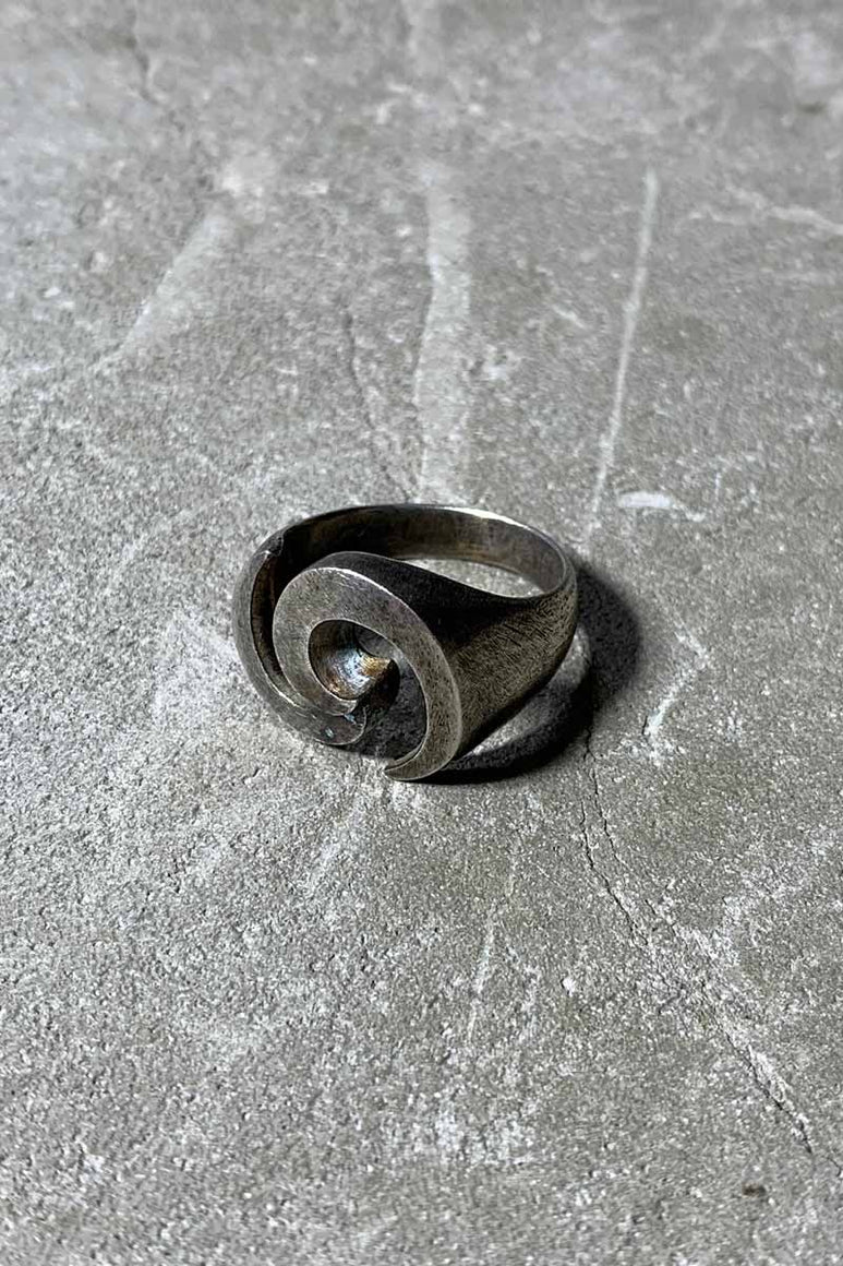 925 SILVER RING [SIZE: 13号相当 USED]