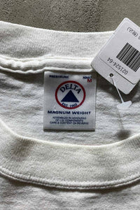 90-00'S KENNEDY PRINT T-SHIRT/ WHITE [SIZE: M USED]
