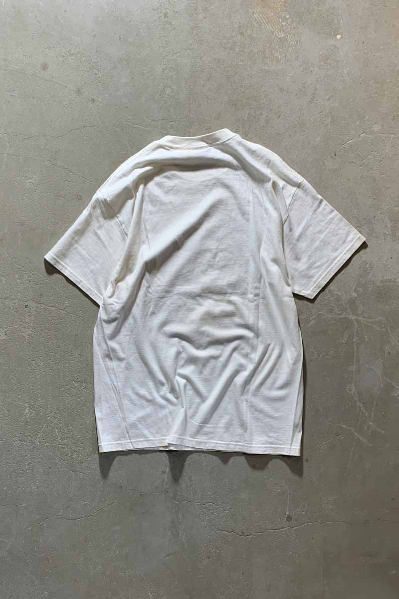 MADE IN MEXICO 99'S THE BEATLES PRINT BAND T-SHIRT/ WHITE [SIZE: L USED]