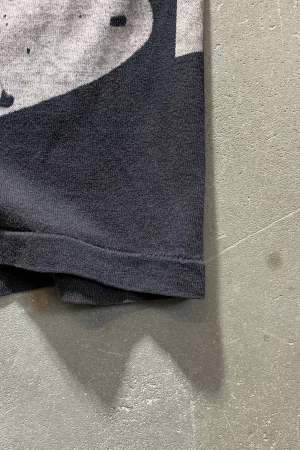 MADE IN USA 90'S THE BEATLES ALL PRINT BAND T-SHIRT / BLACK [SIZE: L DEADSTOCK/NOS]