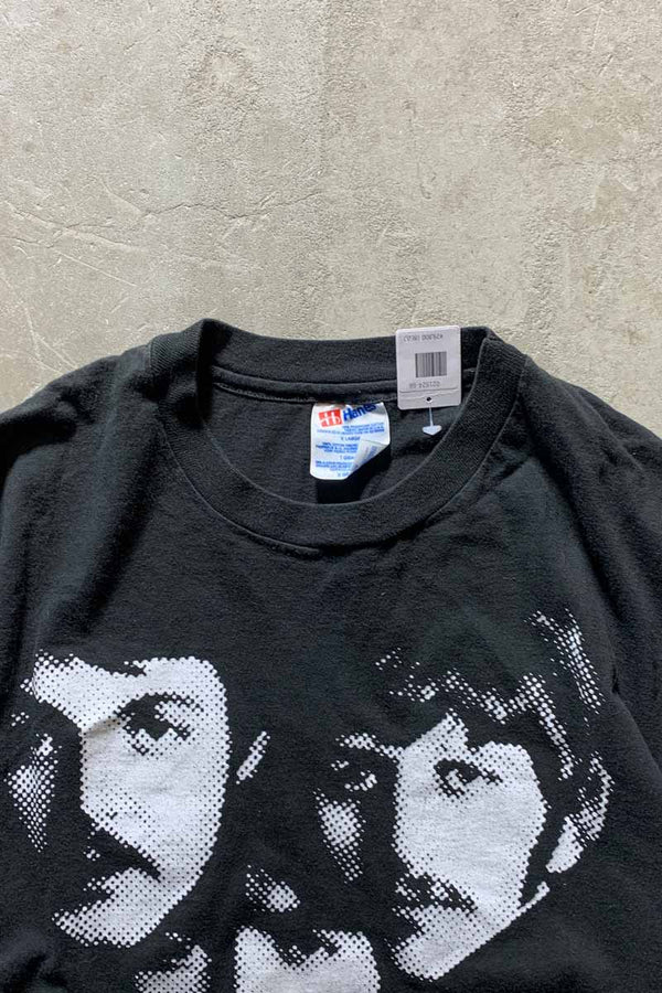 MADE IN MEXICO 91'S THE BEATLES PRINT BAND T-SHIRT / BLACK [SIZE: XL USED]