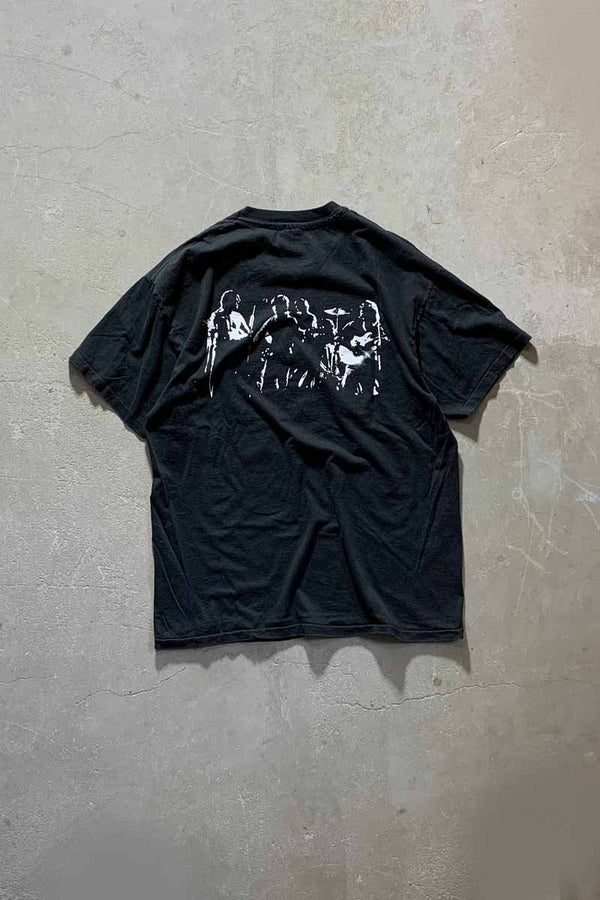 MADE IN MEXICO 91'S THE BEATLES PRINT BAND T-SHIRT / BLACK [SIZE: XL USED]