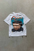 画像をギャラリービューアに読み込む, MADE IN USA 80-90&#39;S QUEEN PRINT BAND T-SHIRT / WHITE [SIZE: L USED]

