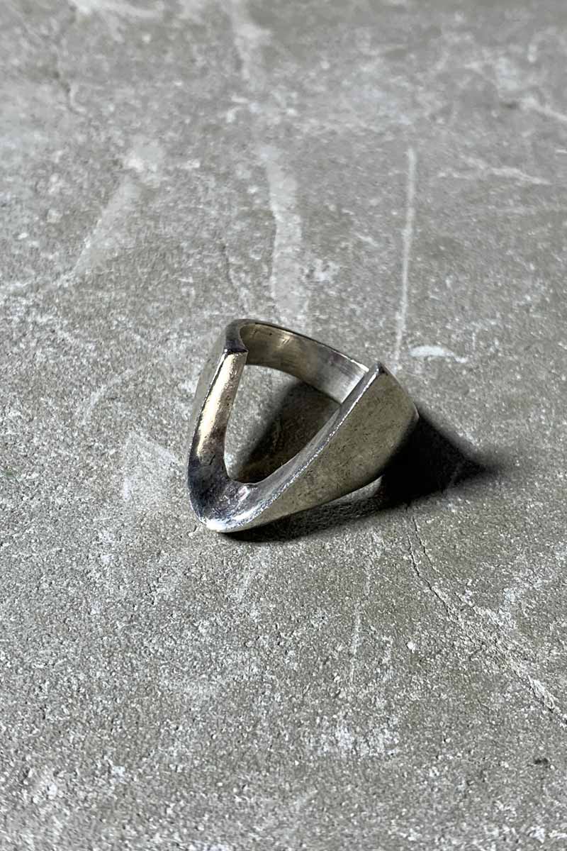 925 SILVER RING [SIZE: 14号相当 USED]