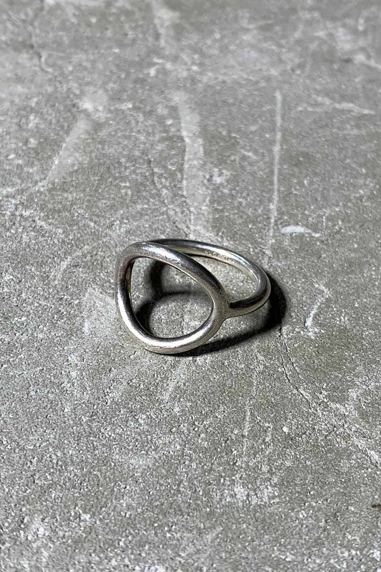 925 SILVER RING [SIZE: 16号相当 USED]