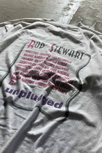 画像をギャラリービューアに読み込む, MADE IN USA 93&#39;S ROD STEWART UNPLUGGED PRINT BAND T-SHIRT/ WHITE [SIZE: XL USED]
