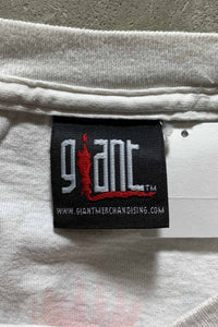MADE IN MEXICO 99'S DEF LEPPARD PRINT BAND T-SHIRT/ WHITE [SIZE: XL USED]