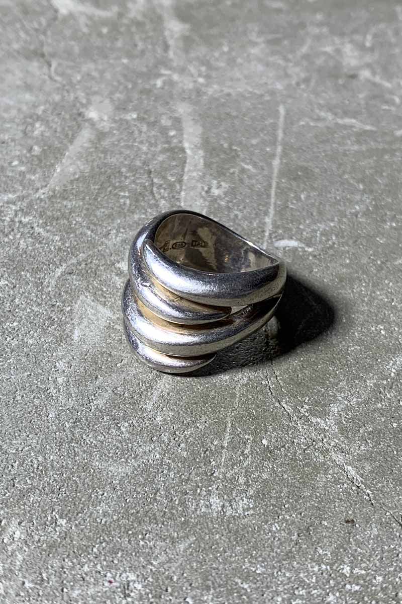 MADE IN ITALY 925 SILVER RING [SIZE: 12号相当 USED]