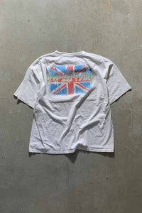 MADE IN MEXICO 99'S DEF LEPPARD PRINT BAND T-SHIRT/ WHITE [SIZE: XL USED]