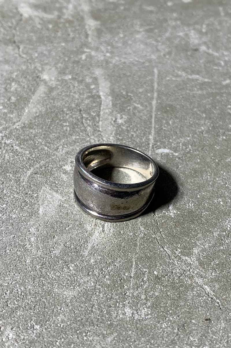 925 SILVER RING [SIZE: 14号相当 USED]