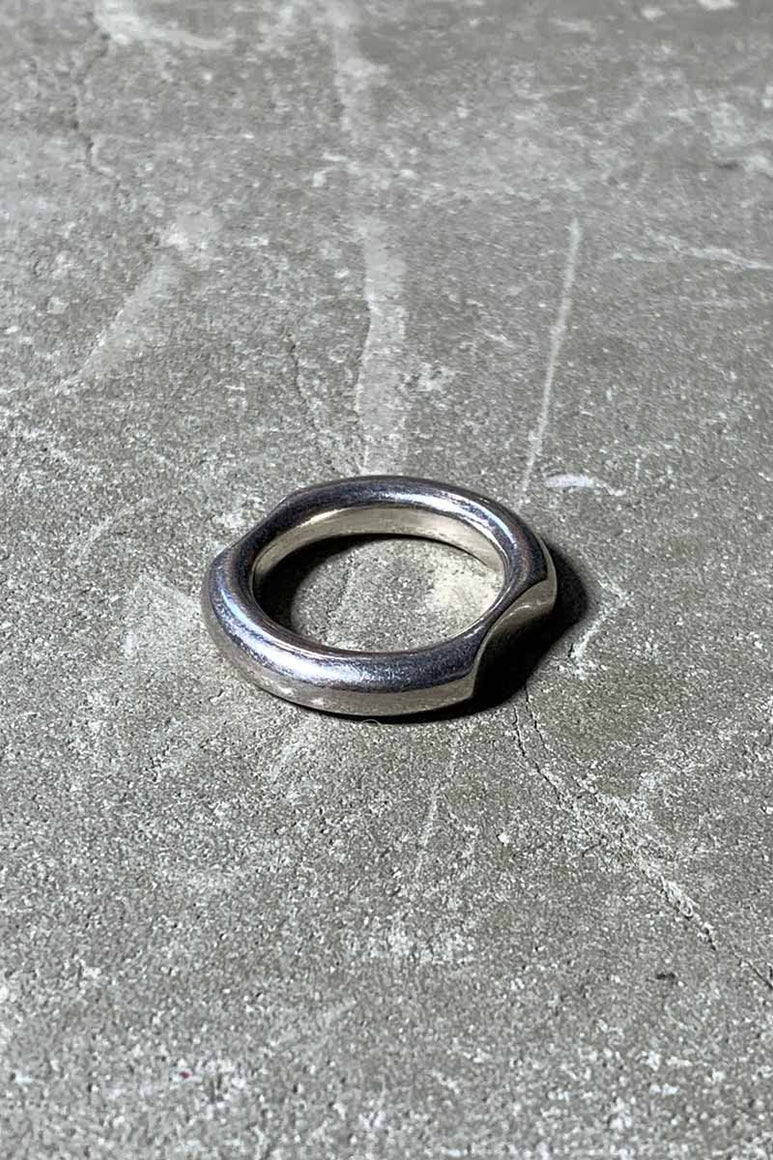925 SILVER RING [SIZE: 12号相当 USED]