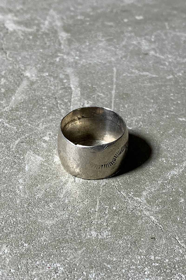 50'S 925 SILVER RING [SIZE: Equivalent to JP 18.5 USED]