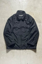 画像をギャラリービューアに読み込む, Y2K EARLY 00&#39;S ZIP UP NYLON PUFF JACKET / BLACK [SIZE: XL USED]
