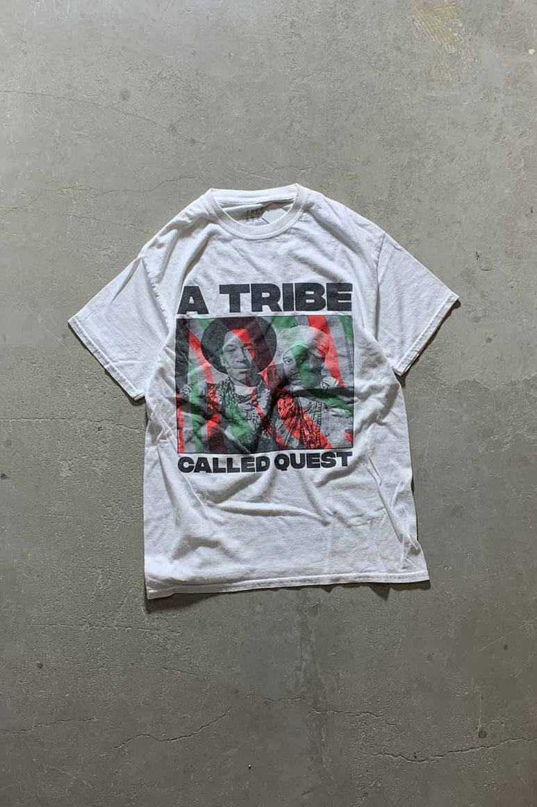 A TRIBE CALLED QUEST DUO HIP HOP T-SHIRT/ WHITE [SIZE: M USED]