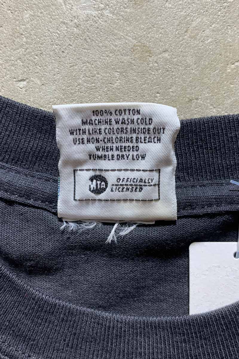 MANHATTAN TO BROOKLYN SUBWAY T-SHIRT / BLACK [SIZE: XL USED]