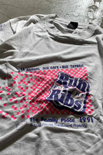 画像をギャラリービューアに読み込む, MADE IN USA 90&#39;S RUN FOR THE RIBS PRINT T-SHIRT/ WHITE [SIZE: L USED]
