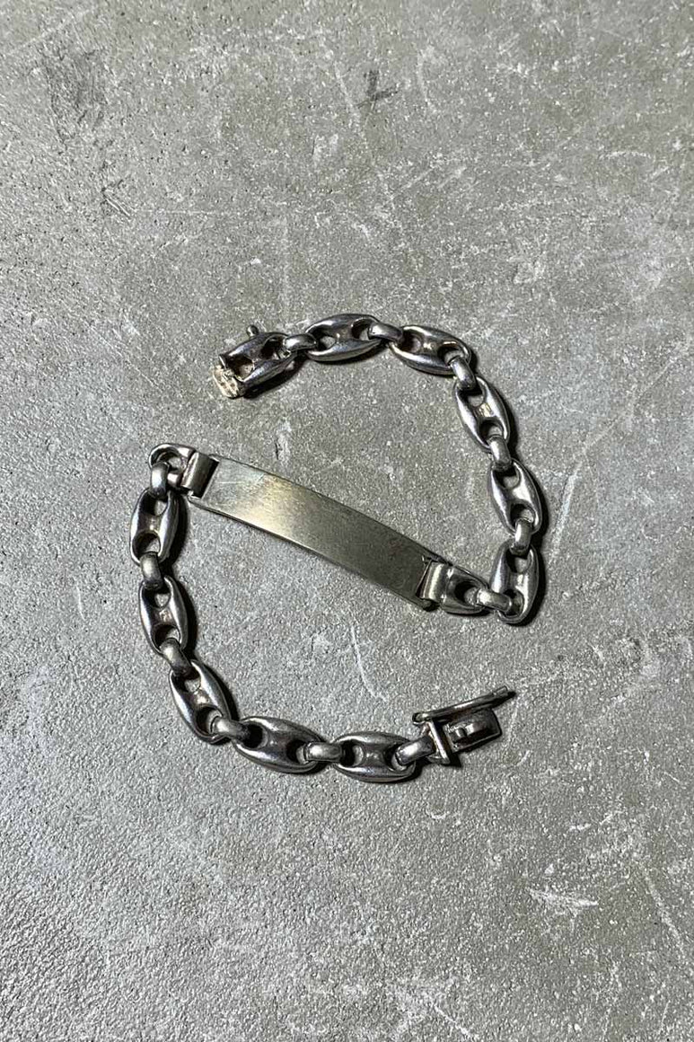 925 SILVER ID BRACELET [SIZE: ONE SIZE USED]