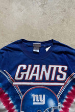 画像をギャラリービューアに読み込む, MADE IN MEXICO S/S  NY GIANTS TYE DYE TEE SHIRT / BLUE / RED [SIZE: L USED]
