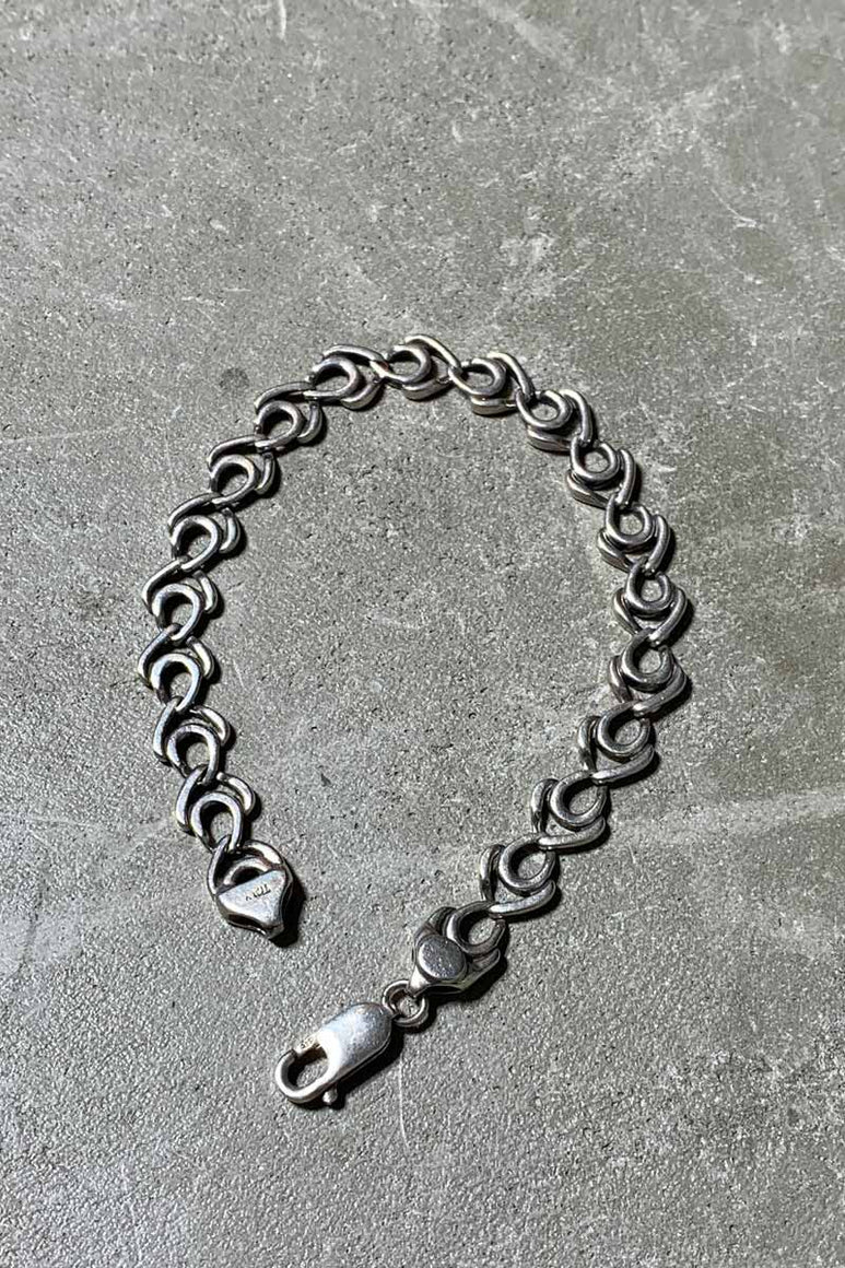 MADE IN ITALY 925 SILVER BRACELET[SIZE: ONE SIZE USED]