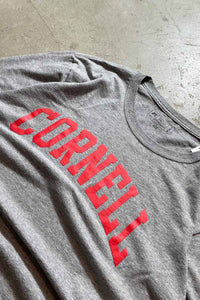 CORNELL UNIVERSITY COLLEGE T-SHIRT / GREY [SIZE: L USED]