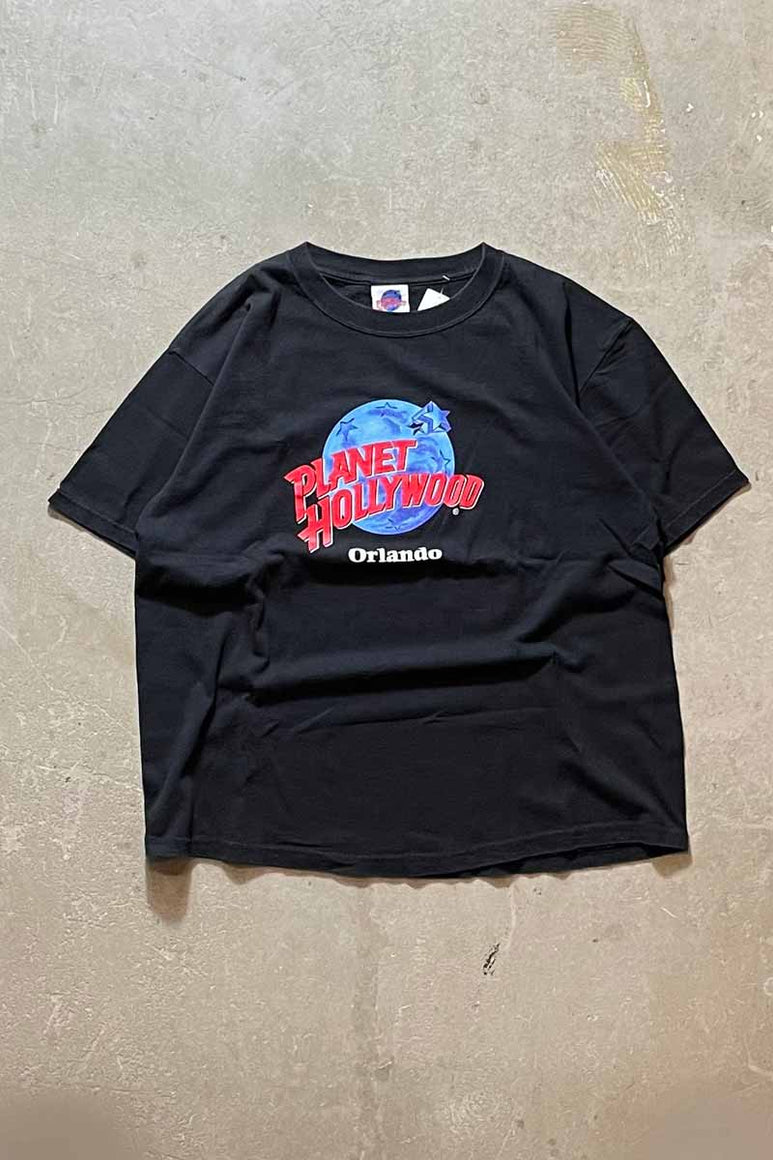 MADE IN USA 90'S ORLANDO T-SHIRT / BLACK [SIZE: XL USED]