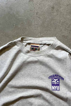 画像をギャラリービューアに読み込む, MADE IN USA 90&#39;S S/S NYU BACK PRINT COLLEGE T-SHIRT / GRAY [SIZE: L USED]
