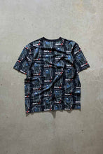 画像をギャラリービューアに読み込む, FRIDAY THE 13TH ALL PRINT MOVIE T-SHIRT / BLACK [SIZE: XL USED]
