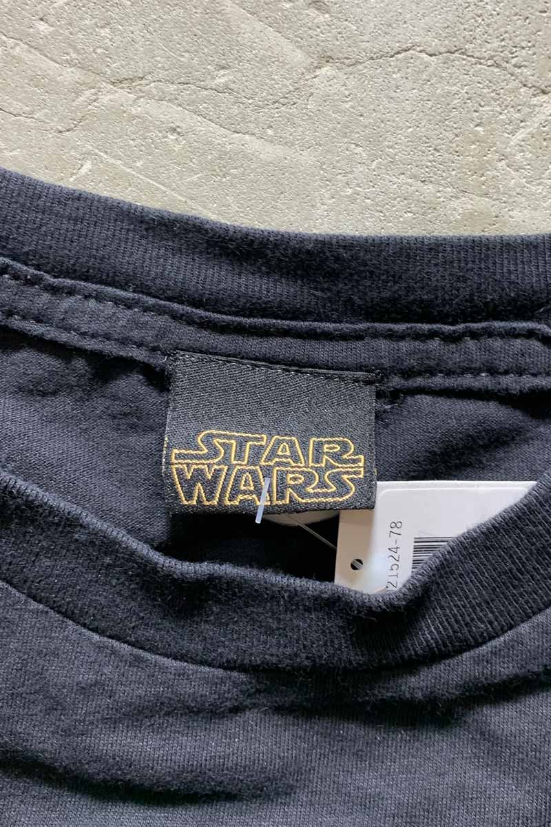 MADE IN MEXICO 90s-00s YODA PRINT MOVIE T-SHIRT / BLACK [SIZE: XL USED]