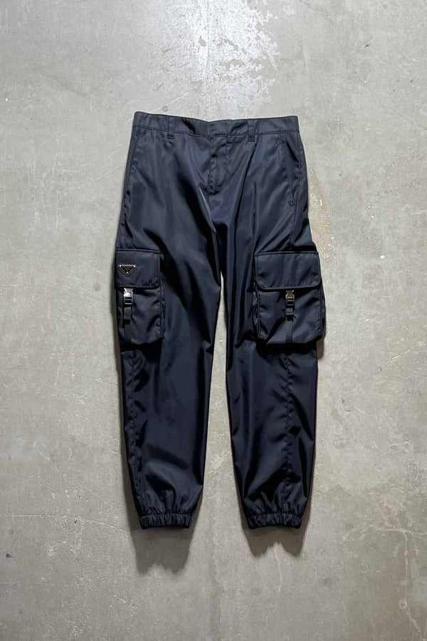 21AW RE-NYLON CARGO PANTS / BLACK [SIZE: 46 DEADSTOCK/NOS]