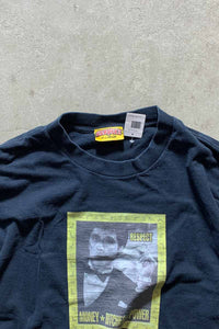 MADE IN USA 90'S SCARFACE PRINT MOVIE T-SHIRT / NAVY [SIZE: XL USED]