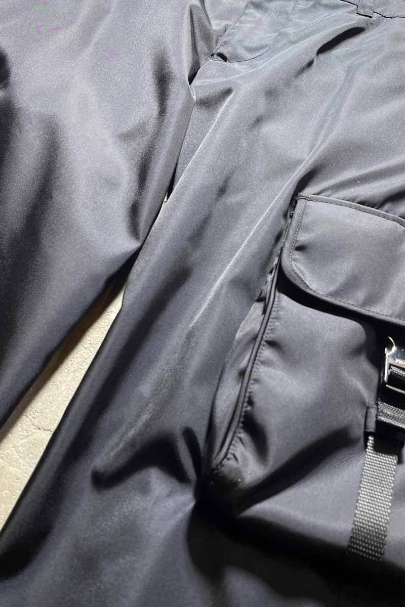 21AW RE-NYLON CARGO PANTS / BLACK [SIZE: 46 DEADSTOCK/NOS]