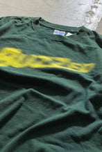 画像をギャラリービューアに読み込む, MADE IN USA 90-00&#39;S BUZZED PRINT T-SHIRT/ GREEN [SIZE: XL USED]
