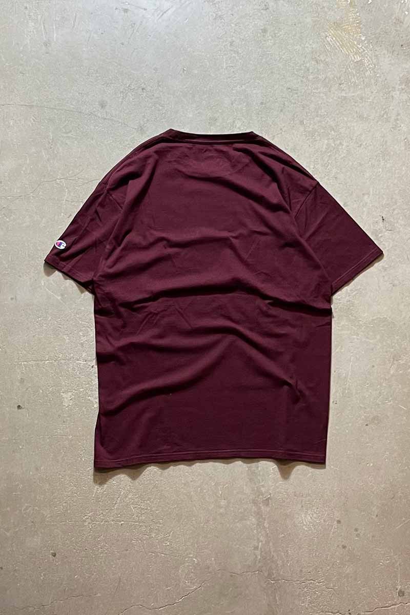 HARVARD AUTHENTIC TEE SHIRT / WINE RED [SIZE: L USED]