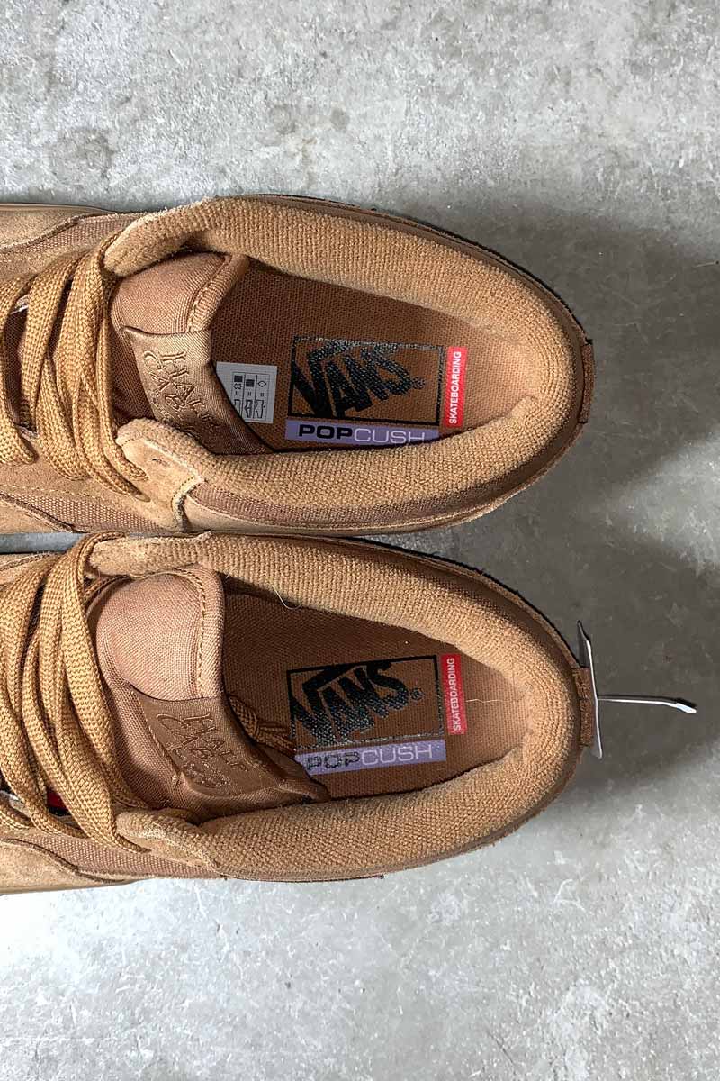 HALF CAB SNEAKERS / BROWN [SIZE: US10.0 (28cm相当) DEADSTOCK/NOS]