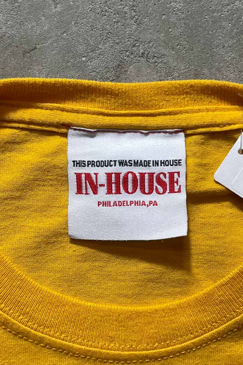 S/S THE SIMPSONS T-SHIRT / YELLOW [SIZE: M USED]