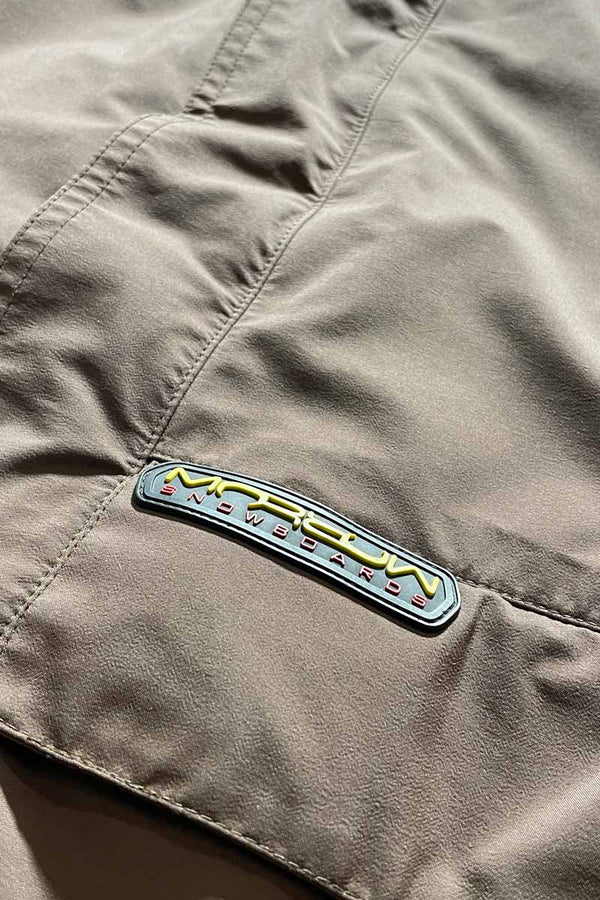 90-00s ZIP UP TWO TONE GORE-TEX MOUNTAIN PARKA / GREEN [SIZE: L USED]