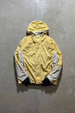 画像をギャラリービューアに読み込む, Y2K EARLY 00&#39;S OUTER LAYER 3 ZIP UP NYLON HOODIE JACKET W/ QUILTING LINER / YELLOW [SIZE: XL USED]
