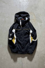 画像をギャラリービューアに読み込む, Y2K EARLY 00&#39;S OUTER LAYER 3 ZIP UP NYLON HOODIE JACKET / BLACK [SIZE: M USED]
