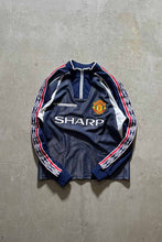 画像をギャラリービューアに読み込む, 98-99&#39;S L/S MANCHESTER U AWAY GOALKEEPER UNIFORM GAME SHIRT / NAVY [SIZE: L USED]
