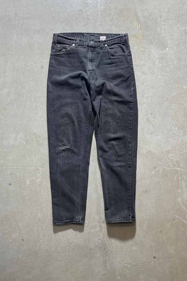 MADE IN USA 95'S 560 DENIM PANTS / SULFUR BLACK [SIZE: W29 x L30 USED]