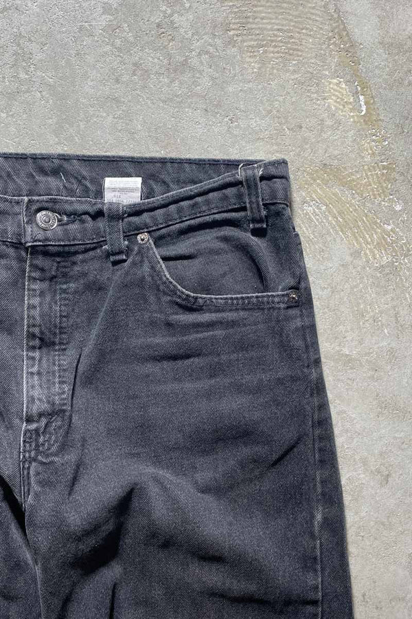 MADE IN USA 95'S 560 DENIM PANTS / SULFUR BLACK [SIZE: W29 x L30 USED]