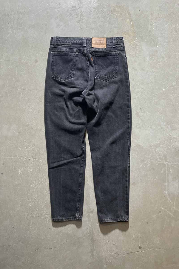 MADE IN USA 95'S 560 DENIM PANTS / SULFUR BLACK [SIZE: W29 x L30 USED]