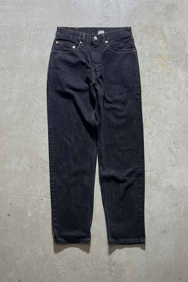 MADE IN USA 99'S 550 DENIM PANTS / SULFUR BLACK [SIZE: W31 x L32 USED]