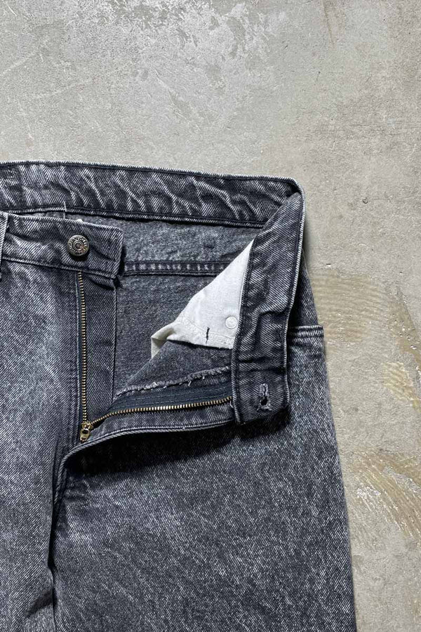MADE IN USA 80'S 550 BLACK TAB DENIM PANTS / BLACK STONE WASH [SIZE: W30 x L30 USED]