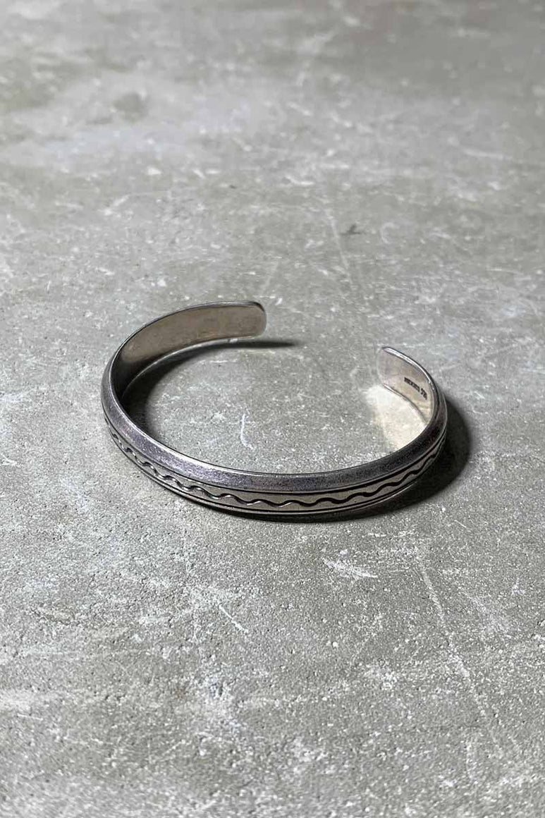 MADE IN MEXICO 925 SILVER BANGLE [SIZE: ONE SIZE USED]