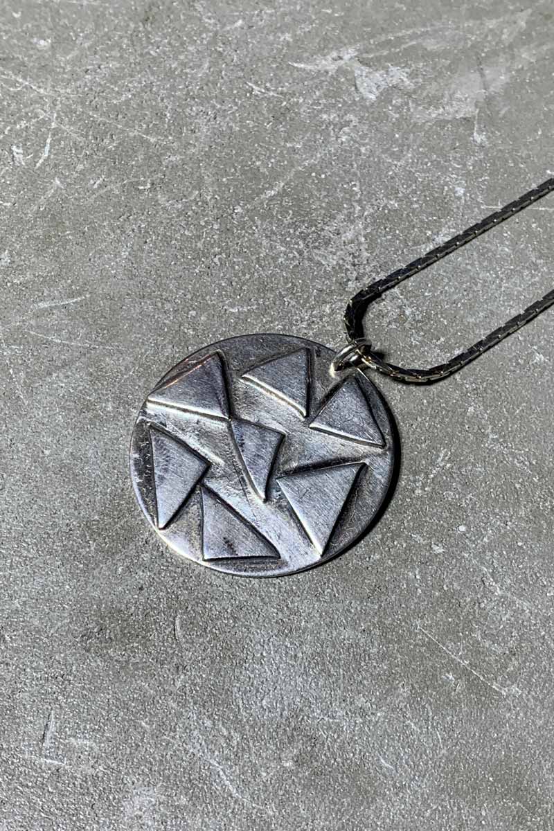 MADE IN DENMARK 1963'S VINTAGE SILVER NECKLACE [SIZE: ONE SIZE USED]