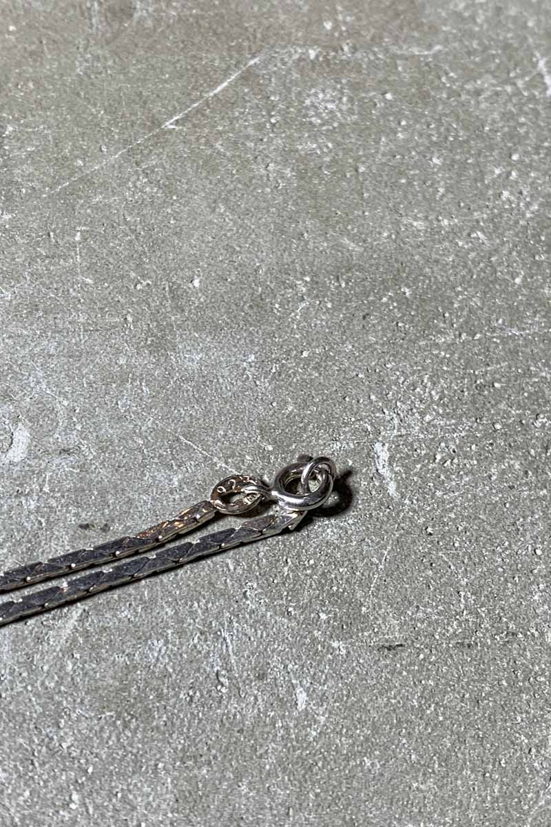 MADE IN DENMARK 1963'S VINTAGE SILVER NECKLACE [SIZE: ONE SIZE USED]