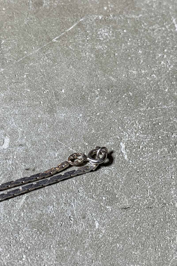 MADE IN DENMARK 1963'S VINTAGE SILVER NECKLACE [SIZE: ONE SIZE USED]