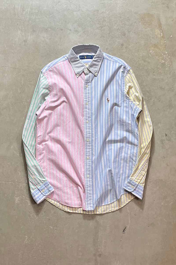 L/S BD CRAZY PATTERN SHIRT / MULTI [SIZE: M USED]