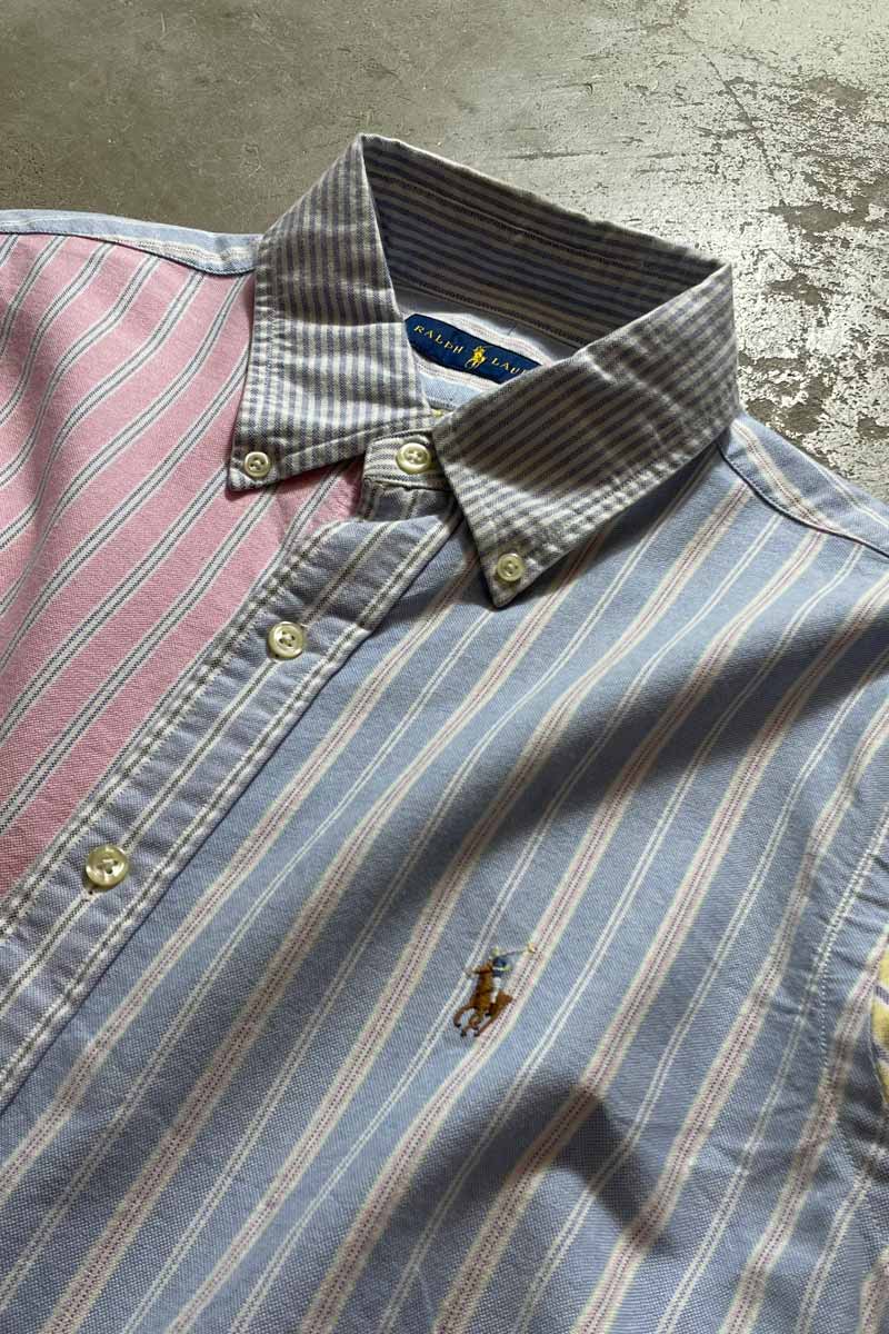 L/S BD CRAZY PATTERN SHIRT / MULTI [SIZE: M USED]